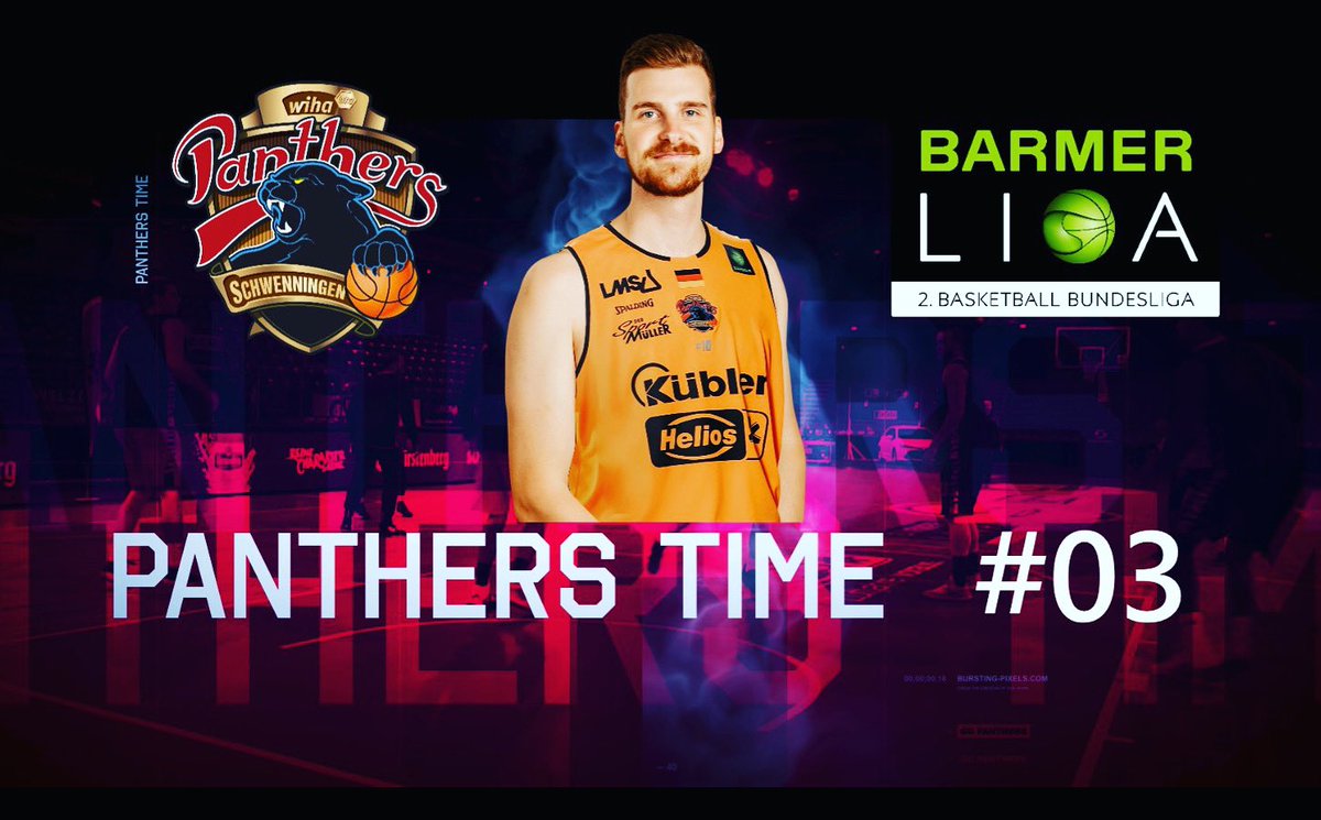 WihaPanthers's tweet photo. 📺 In Episode #03 von #PanthersTime werfen wir einen Blick auf den ⛹🏼⛹🏽♀️ Trainingsstart unserer Jugend und stellen Euch unseren neuen Center Robin Jorch vor! 💪🏼🏀
Schaut rein bei unserem Facebook-Kanal!
#WihaPanthers
#DieGrößtenImSchwarzwald
#Barmer2BasketballBundesliga https://t.co/TJNT2hLzyk