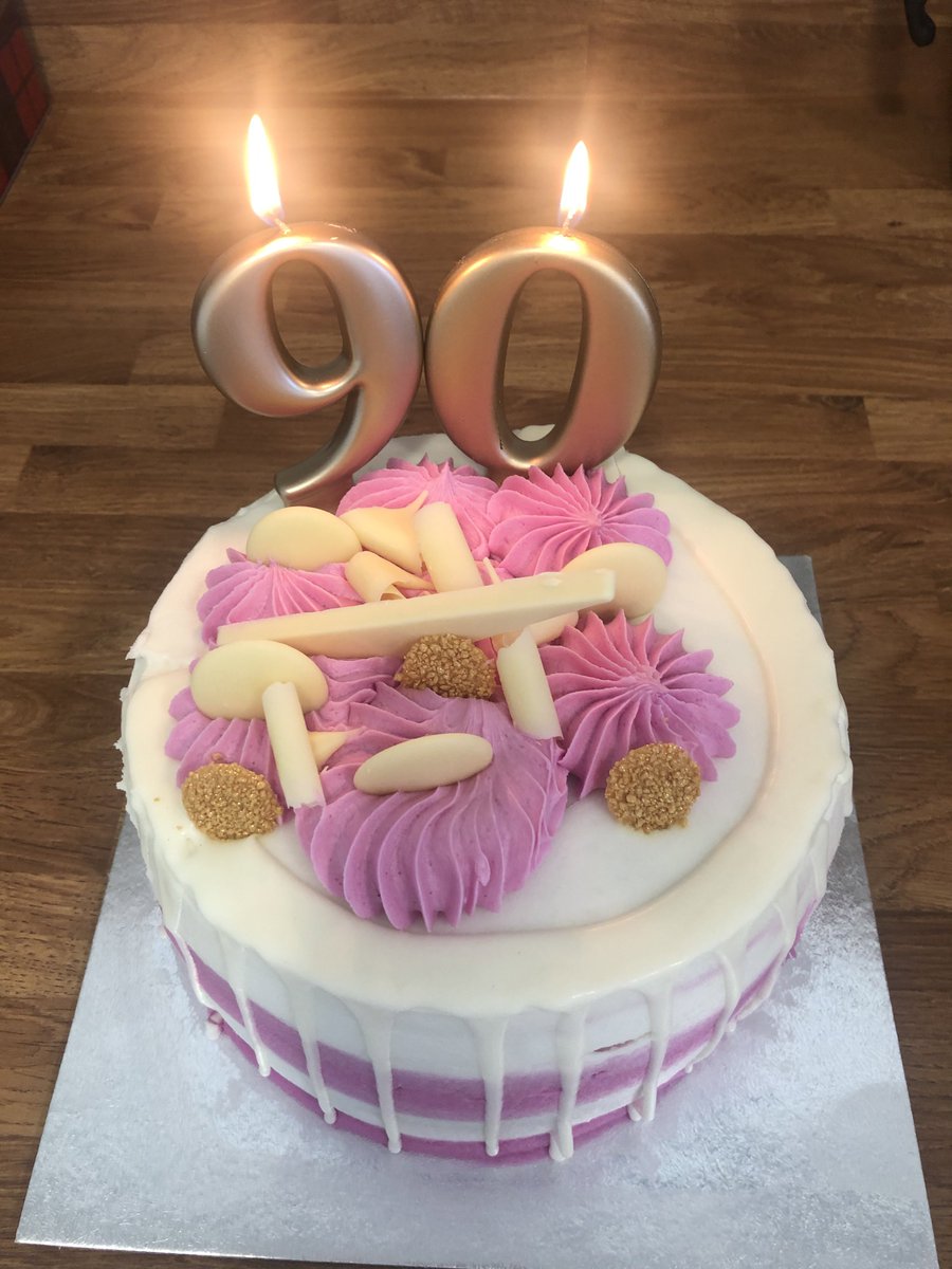Today we wished one of our lovely Ladies a very happy 90th Birthday! Happy Birthday Dora!