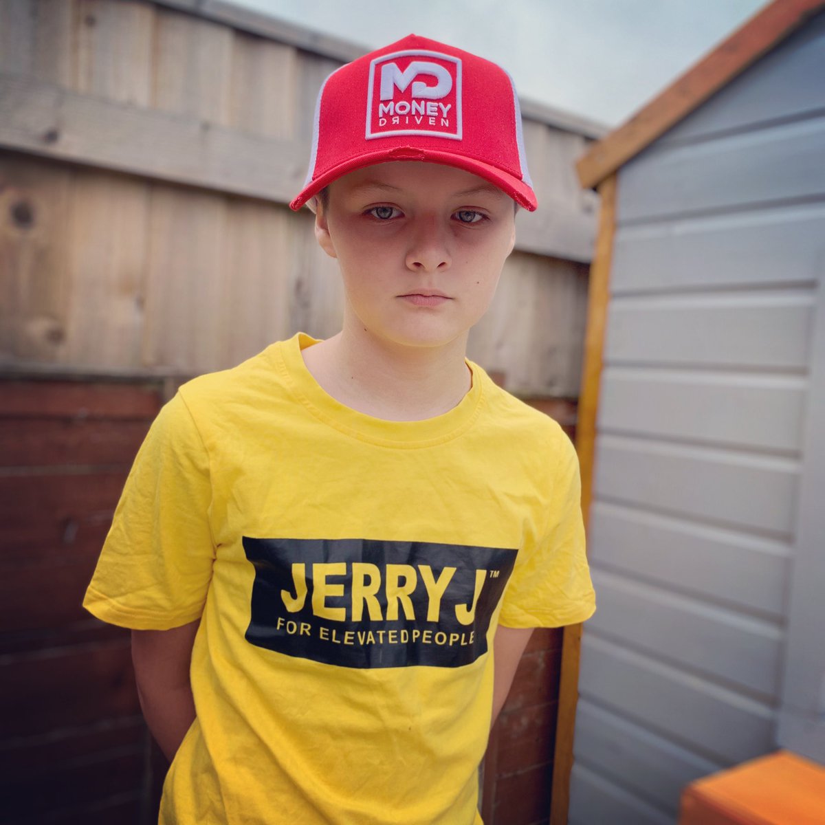 Leanne_Howarth's tweet photo. Tom is very lucky to know some fantastic brands. His favourite is @jerryjclothing and MoneyDrivenClothing. Thank you for your support ❤️💯 #jerryjclothing #moneydrivenclothing #SaturdayVibes #clothingbrand #tee #hat #thankyou https://t.co/AtFux4xbsX