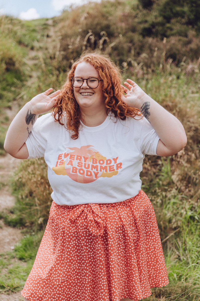 kirstyleanneuk's tweet photo. So, it seems everyone’s favourite t shirt so far is the ‘Summer Body’ Tee, so I thought I’d share some more photos of it ☀️✨🌴
📸: @Fordtography
BUY HERE: https://t.co/ANS3fOCHcP
#plussizetraveltoo https://t.co/2XFN9cAj81