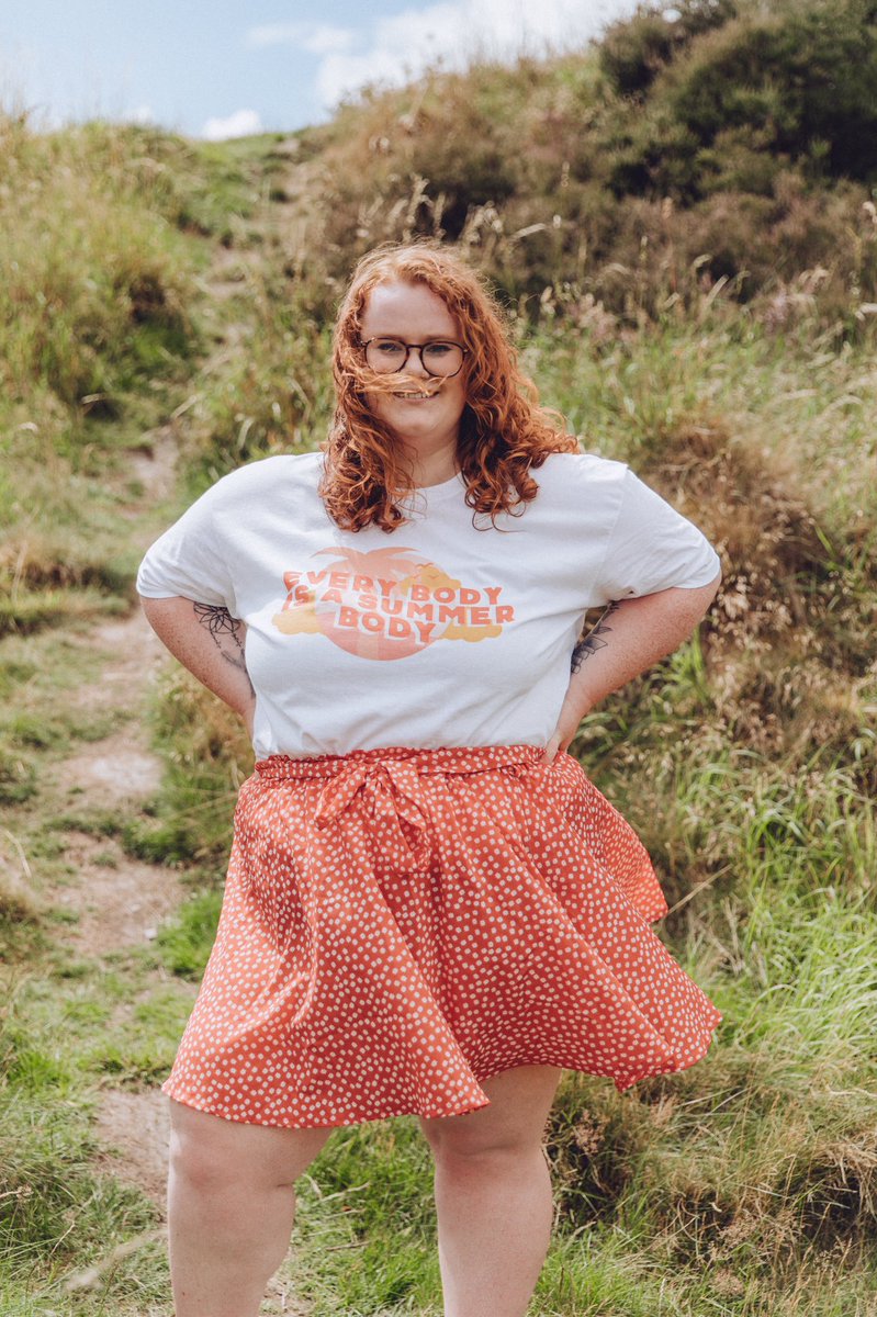 kirstyleanneuk's tweet photo. So, it seems everyone’s favourite t shirt so far is the ‘Summer Body’ Tee, so I thought I’d share some more photos of it ☀️✨🌴
📸: @Fordtography
BUY HERE: https://t.co/ANS3fOCHcP
#plussizetraveltoo https://t.co/2XFN9cAj81