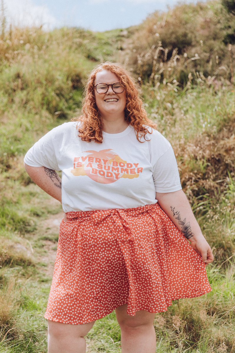 kirstyleanneuk's tweet photo. So, it seems everyone’s favourite t shirt so far is the ‘Summer Body’ Tee, so I thought I’d share some more photos of it ☀️✨🌴
📸: @Fordtography
BUY HERE: https://t.co/ANS3fOCHcP
#plussizetraveltoo https://t.co/2XFN9cAj81
