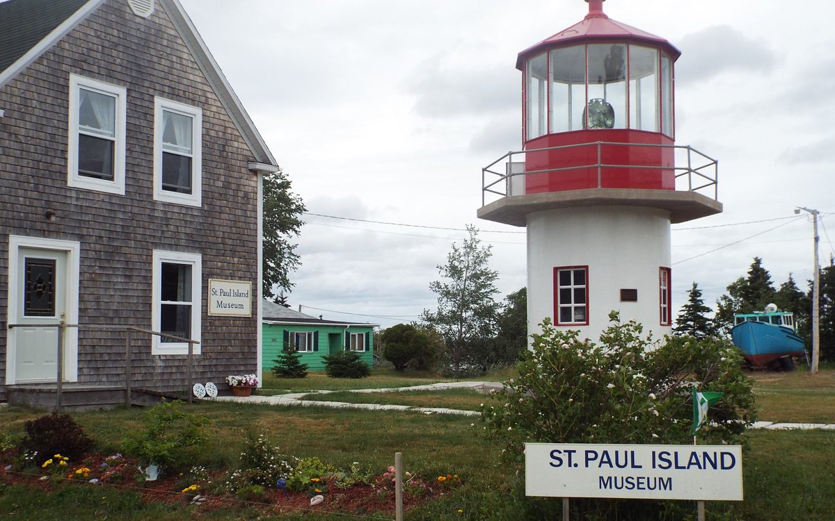 Designed to be easily-moved, it was fabricated at the Dominion Lighthouse Depot in Prescott, Ontario, and shipped by train and boat to St. Paul Island. #NovaScotia  #nspoli  #cbpoli  #capebreton