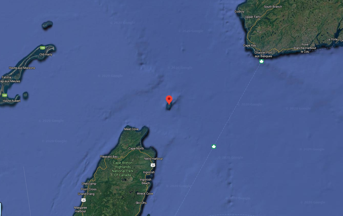 What is interesting is St. Paul Island itself. It's in The Cabot Strait, at the entrance of The Gulf of St. Lawrence, about 14 miles from Cape Breton. #NovaScotia  #nspoli  #cbpoli  #capebreton