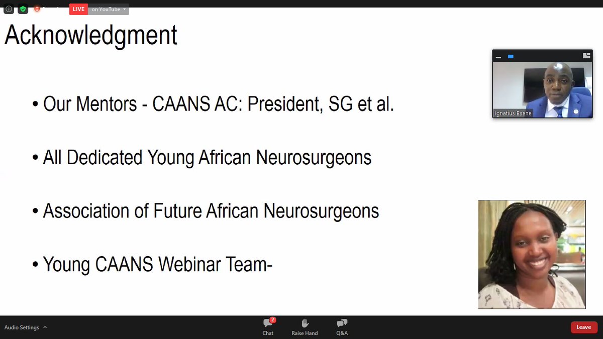 FutureAfroNS's tweet photo. Congratulations @realyoungcaans @ignatiusesene @bevjeb for putting this together!
The first multi-international African online conference. What an achievement 🎉🎉🎉
#GlobalNeurosurgery #PediatricNeurosurgery #Hydrocephalus #Shunt #ETVCPC https://t.co/ulm2pw6fJG