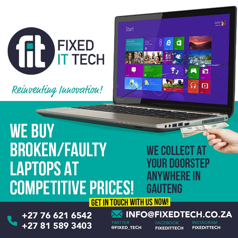 fixed_tech's tweet photo. We Are A Black Owned Information Technology Company.  We Would Like To Be Of Service To You.  We Do CCTV, Network,Computer/Laptop Repairs And Refurbishments.  Get In Touch With Us 0766216542 / 0815893403   info@fixedtech.co.za     
#DJSBU https://t.co/bcVI5bmnN2