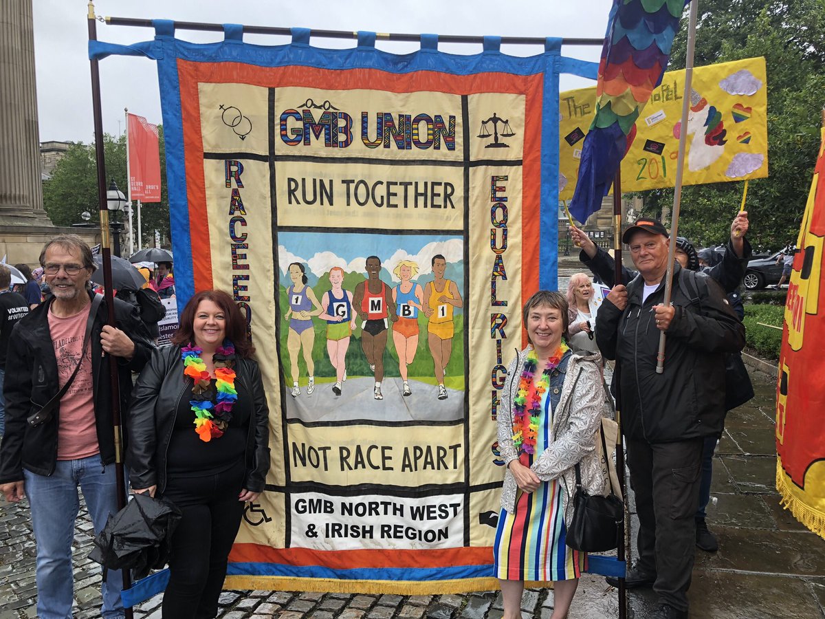 neilsmithgmb's tweet photo. Today should have been #LiverpoolPride without the rain 😂
Though we can't march together, @gmbnwi  are still standing with you all.  @PaulMaccaGMB @bplantgmb @underoneskygmb @nwi_young @DavidHo77382008 https://t.co/h9OHRudsC6
