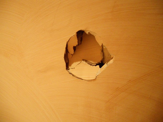 Punched Hole In Wall