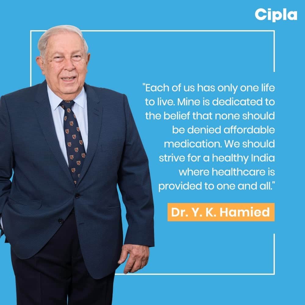 Key personality who have changed the face of #Indian #Pharmaceutical industry,  with one mission #nonshallbedenied. Many many happy returns of the day sir #ykhamied