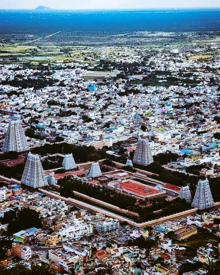 2.The temple is the life line of 2500 yrs old city of Madurai. It was destroyed many times by invaders in past.The present structure is built in 16th century.3.The temple has 14 Gopuram out of them 4 major one are situated facing 4 directions.