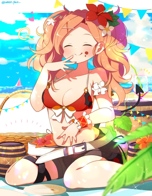水着アーミラちゃん??✨? 