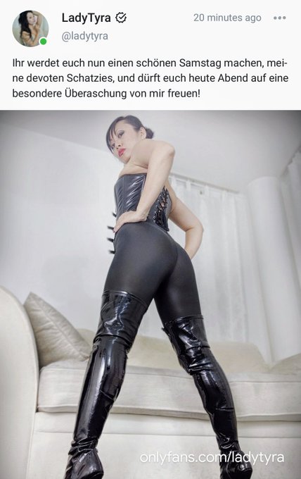 Komm in meinen aufregenden OnlyFans Channel und lass dich von mir mit heißen Fetisch Inhalten verführerisch