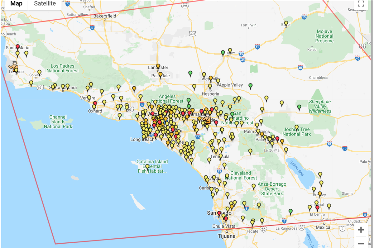 Estadísticas por condado sobre la pandemia en el sur de California: chicano.press:5000; Sur de California con más casos que Iran, Argentina o Colombia. 
#SoCal
#LosAngeles 
#Orange 
#Riverside 
#SanBernardino  
#Ventura  
#SanDiego  
#SantaBarbara  
#Imperial