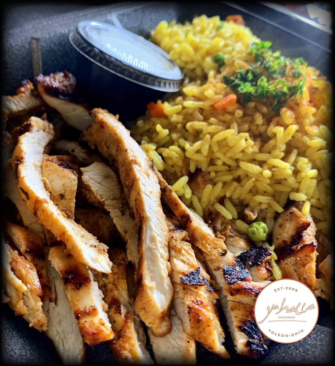 ⭐️⭐️SATURDAY $10 SPECIAL⭐️⭐️ It’s Shawarma Saturday! Get our FULL Chicken Shawarma Entree with your choice of 2 side dishes for the amazing price of $10!! That's right, ONLY $10! Premium sides extra. Not valid with any other offer or delivery.