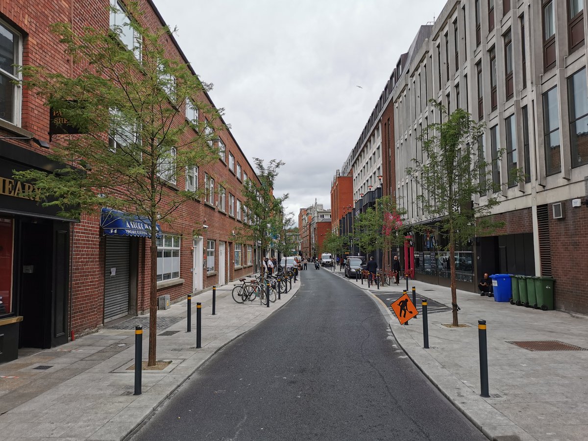 Clarendon Street looks much nicer after the recent facelift.