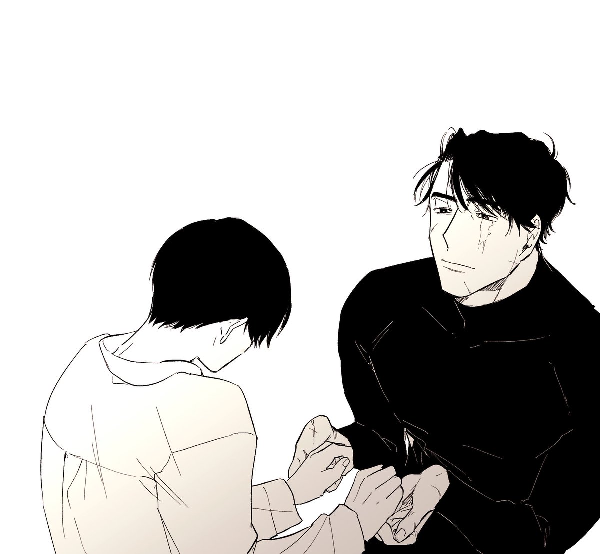 간만에 0ㄱ다시 스토리 밀고있자니 갑자기 그리고 싶어져서