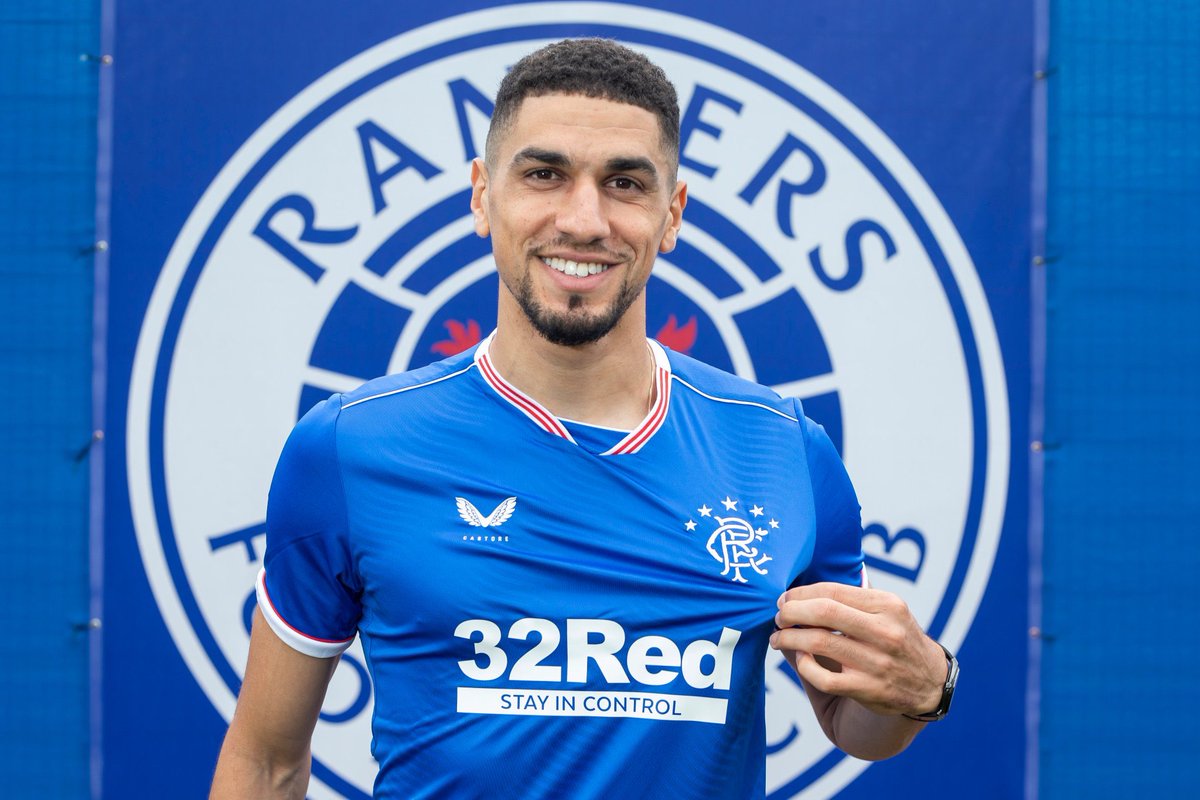 LeonBalogun's tweet photo. Hello Gers! I’m delighted and very proud to have signed for this amazing club - looking forward to getting to work and honouring that shirt 🔴🔵⚪️ @RangersFC https://t.co/ZKVFND0ONt