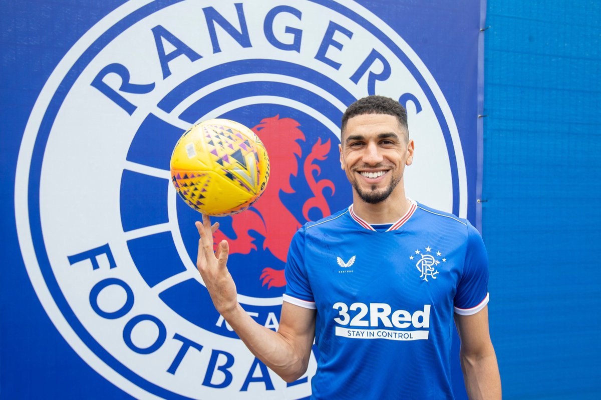 LeonBalogun's tweet photo. Hello Gers! I’m delighted and very proud to have signed for this amazing club - looking forward to getting to work and honouring that shirt 🔴🔵⚪️ @RangersFC https://t.co/ZKVFND0ONt