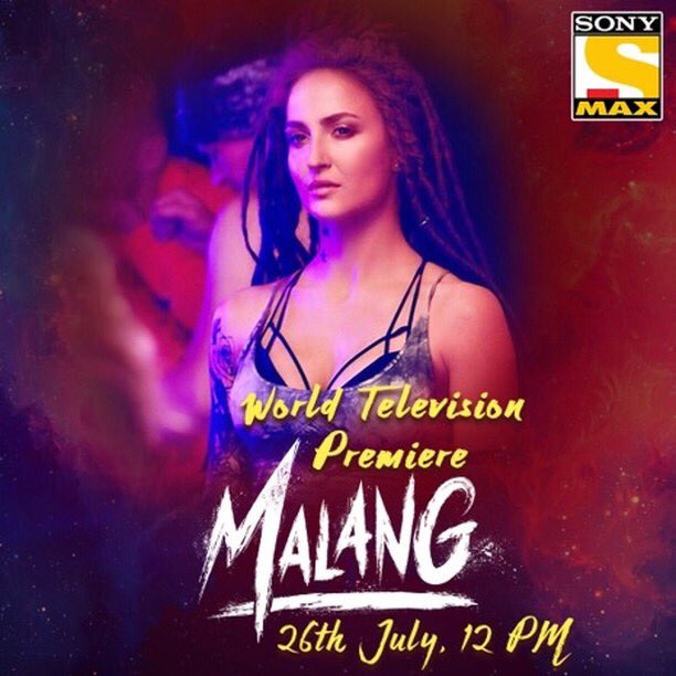 Open your calendars, set your reminders, because @MalangFilm is on its way to your home! Watch the World Television Premiere on 26th July at 12 PM only @SonyMAX #MalangOnSonyMAX 💥🌪