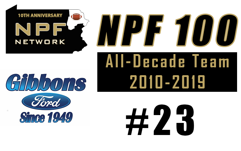 We now present Player #23 from the #NPF100 countdown. bit.ly/3hARPqe

Previous Five:
#24 - Adrian Otero
#25 - Nick Shoemaker
#26 - Darrell Crawford
#27 - James McHale
#28 - Brian Tomasetti