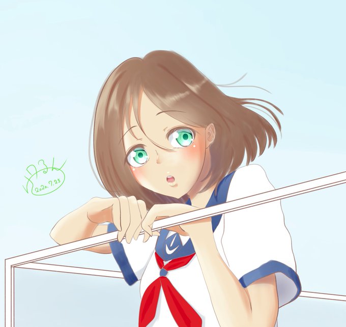 片思い女子のtwitterイラスト検索結果