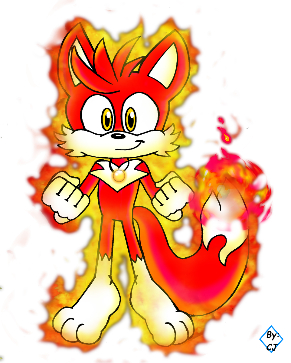 Mr Fox On Twitter Fire Kingston The Real Form Of The Envoy Of The Fox God He Is A Fire Fox Now Since He Looks Like Is On Fire Xd Art By
