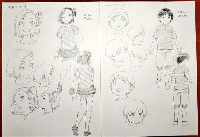 ここ暫くキャラ表ばっかり作ってる気がする 