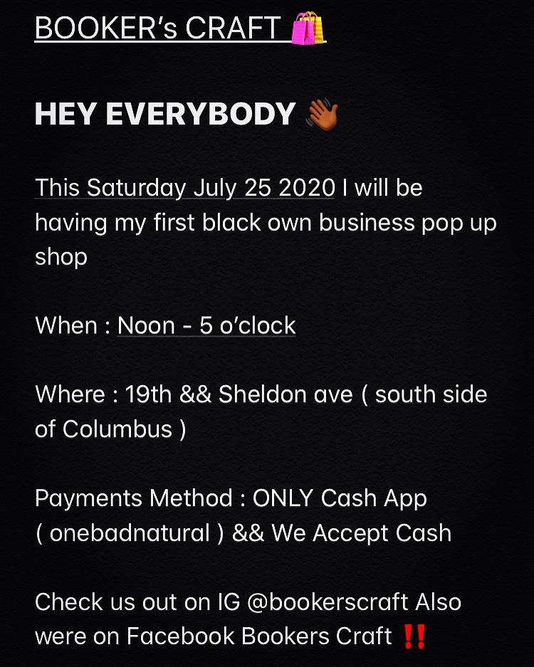 OneBadNatural's tweet image. Today I will be having my First Pop up shop, so come on out an support me‼️‼️‼️‼️‼️