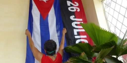 anamarianpp's tweet photo. #Cuba🇨🇺/ Con la convicción de aquel #26DeJulio hacemos de cada día un #26, de cada mes un #julio y de cada compromiso y tarea un #Moncada #CubaEn26 #SiempreEs26 @AsambleaCuba #PoderPopular @DiazCanelB https://t.co/DwhsAfwQhg
