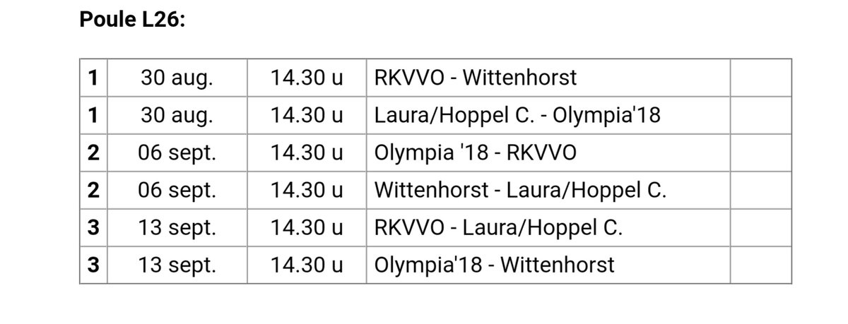 rkvvo's tweet photo. Bekerprogramma RKVVO 1 https://t.co/nxIvBb83b8