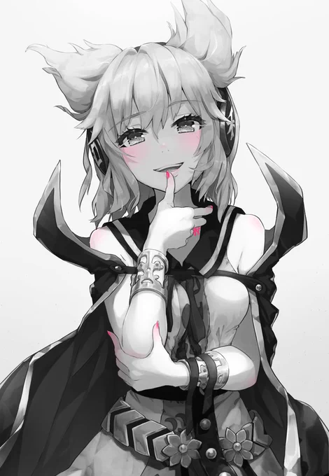 #絵をモノクロにするとかっこいい
欲が出ました 