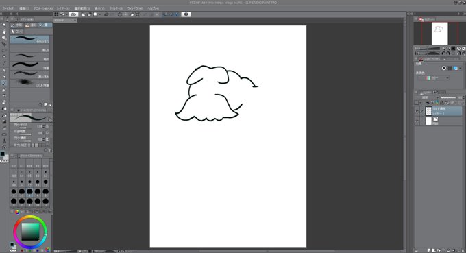 くもじい描こうとしたら液タブ反応しなくなったんですが 