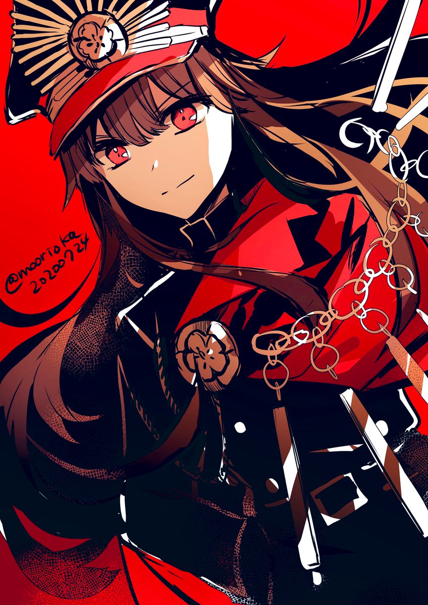 織田信長(Fate) ,織田信長 「30分落書き 」|rioka⭐️5月コミティアとコミ1のイラスト