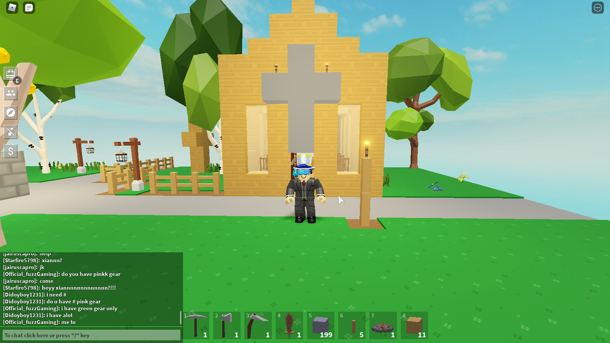 miguelsgamingch's tweet photo. Dont Judge About It.
Its just a chapel I made in roblox islands.
#Islandsroblox #skyblockroblox https://t.co/SMIO5vzRnV