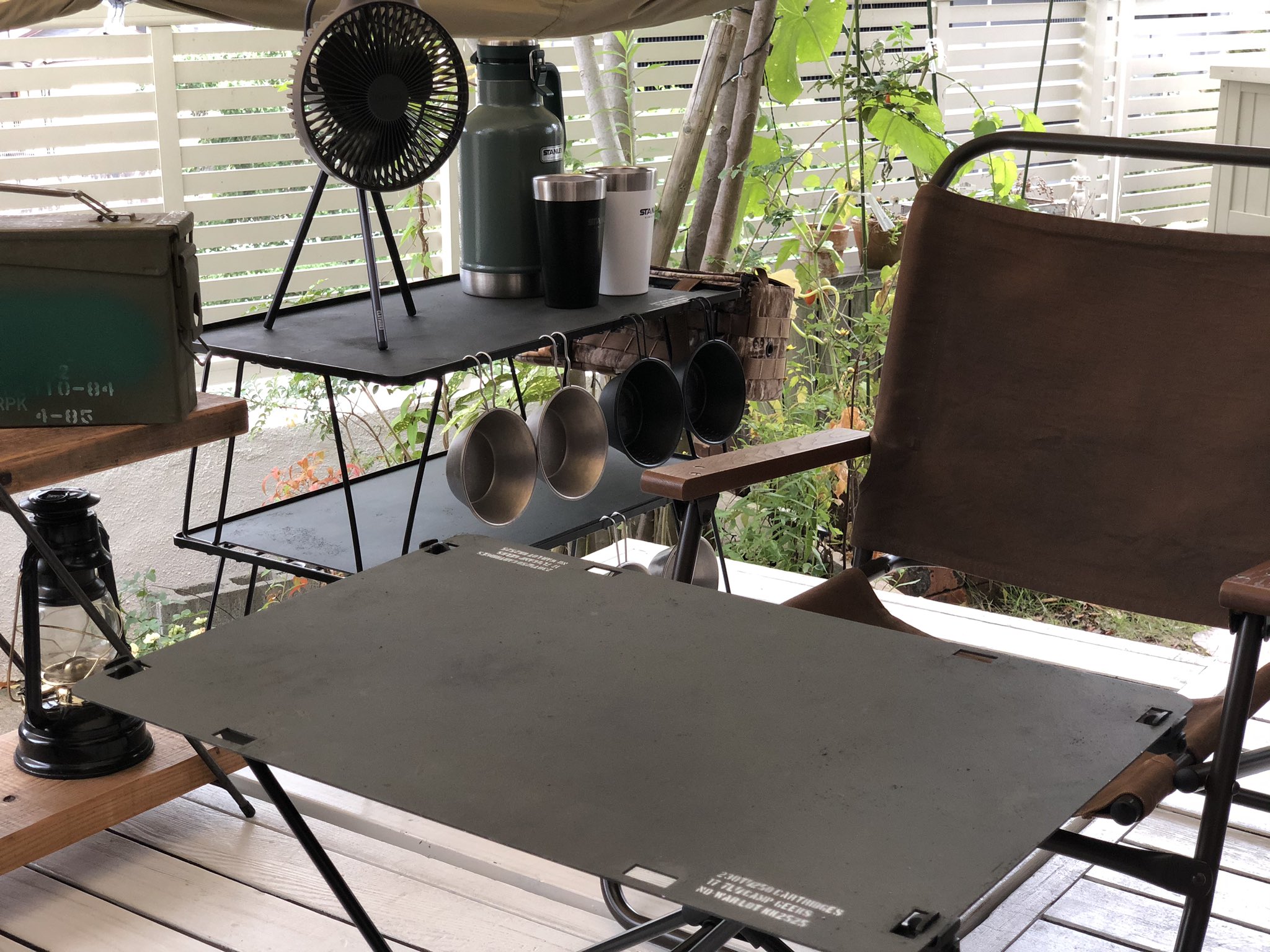 CAMP GEEKS ヘリノックステーブル用天板　ブラック Recta-top＞ヘリノックス タクティカルテーブル用天板～ブラック