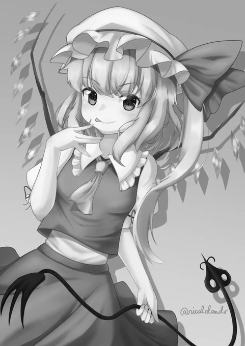 モノクロのイラストって味がありますね#絵をモノクロにするとかっこいい 