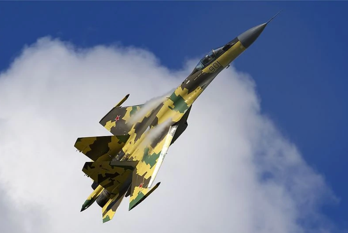Sukhoi Su-35 Super Flanker is an improved variant of Su-27M/Su-30 and is regarded as of 4++ Generation Fighter. Maximum speed: Mach 2.25 (2,390 km/h, 1,490 mph) at altitude Range: 3,600 km (1,940 nmi) ; (1,580 km, 850 nmi near ground level)