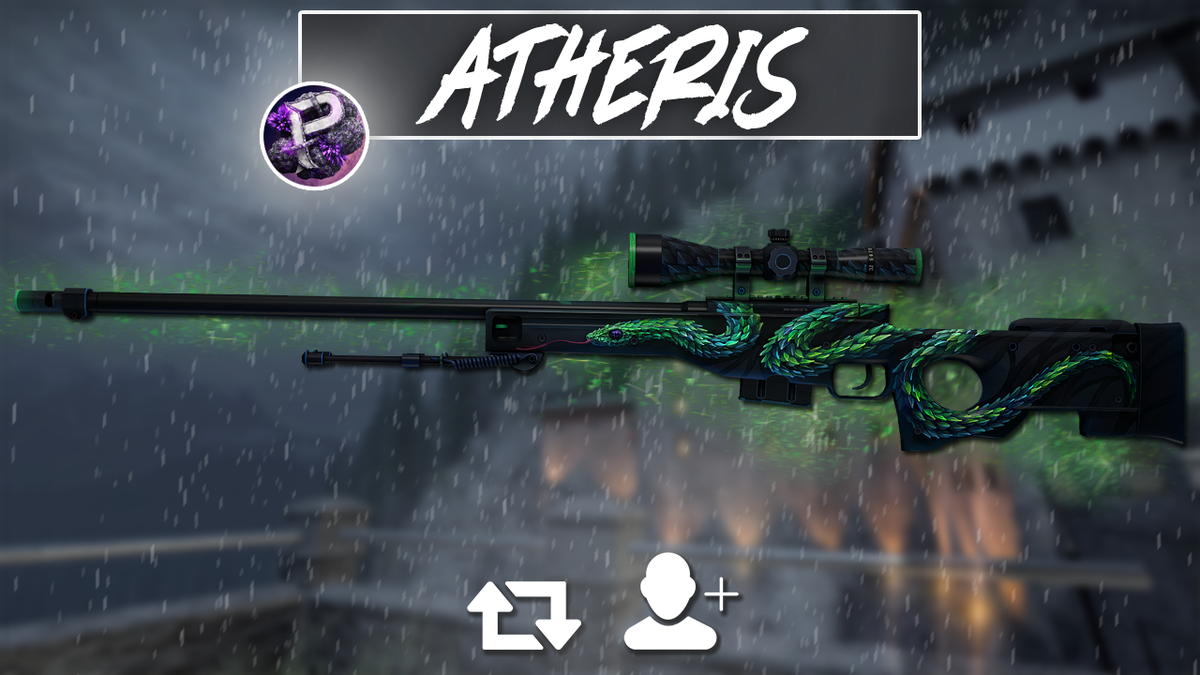 codepatz's tweet image. 🔥 AWP | Atheris GIVEAWAY 🔥
To enter:
- Follow me and @Zagmania_ 
- Retweet
- Tag a friend

⏰ Ending in 24 hours ⏰
