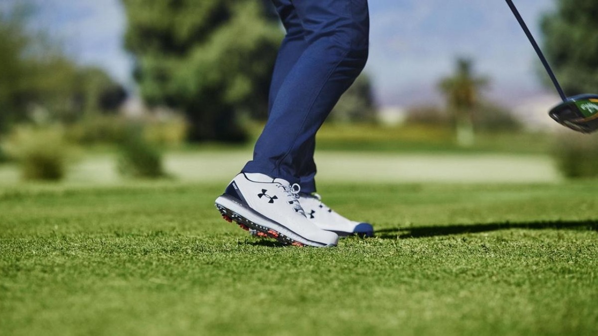 VerulamProShop's tweet photo. Struggling to get the power you desire in the final holes? The #UAGolf #HovrDrive shoes, they are so lightweight and their mesh support returns so much energy during your swing β³ βΊ #VerulamProShop
Learn more: https://t.co/cPvunHWWIM https://t.co/7P4MEizvEz