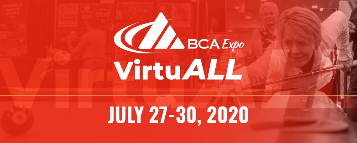 PoolandBilliard's tweet photo. Billiard Biz: We can’t wait to virtually visit with you starting July 27-30 at the BCA VirtuALL Expo! Here’s a few tips on how to take advantage of all the great features that the BCA VirtuALL Expo will have to offer: https://t.co/68vJ2X4k8O See you on Monday! https://t.co/JQMnTn9BAu