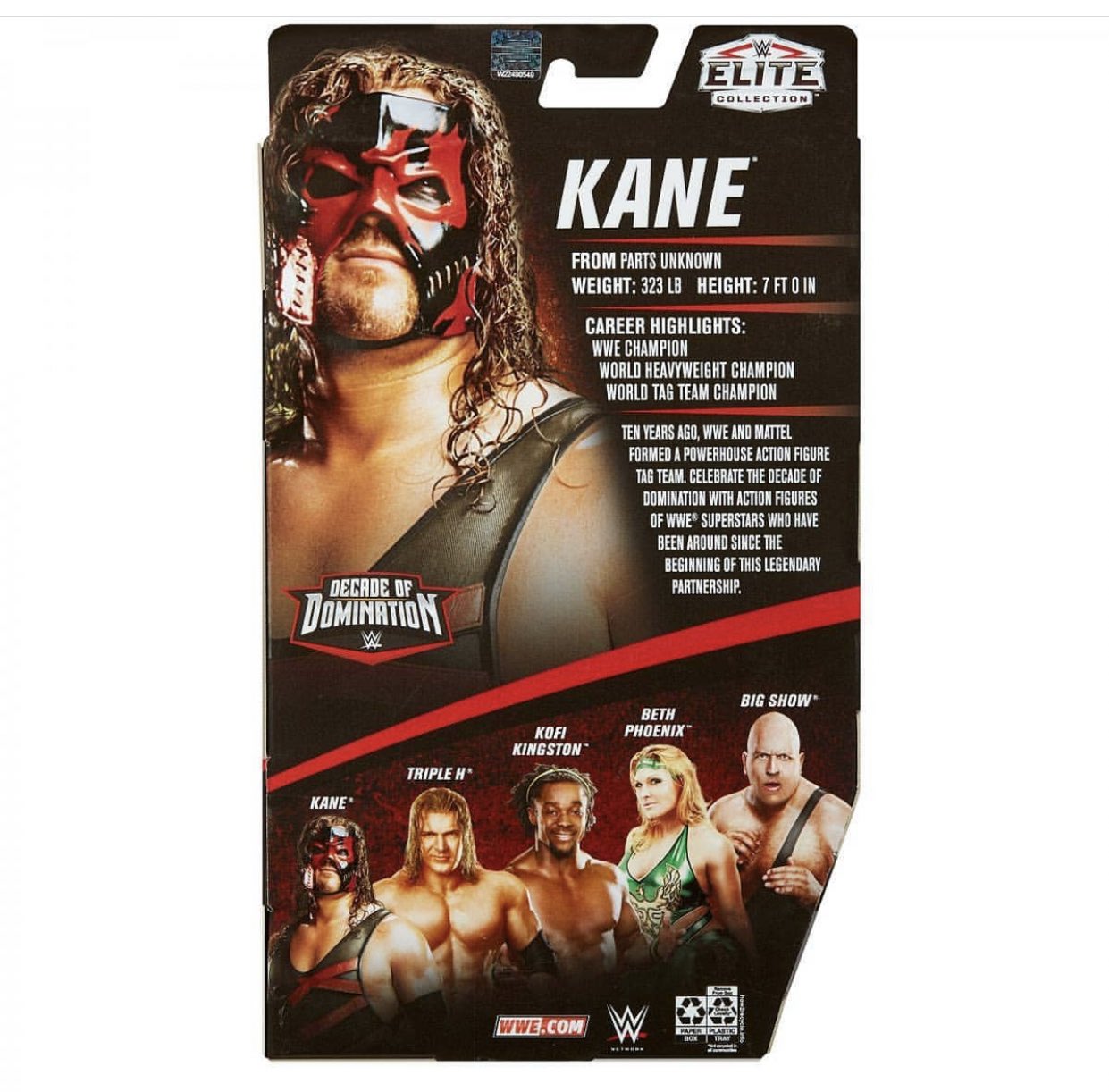 Wrestling Figure News Source Wwe Decade Of Domination Kane Coming Soon To Walmart