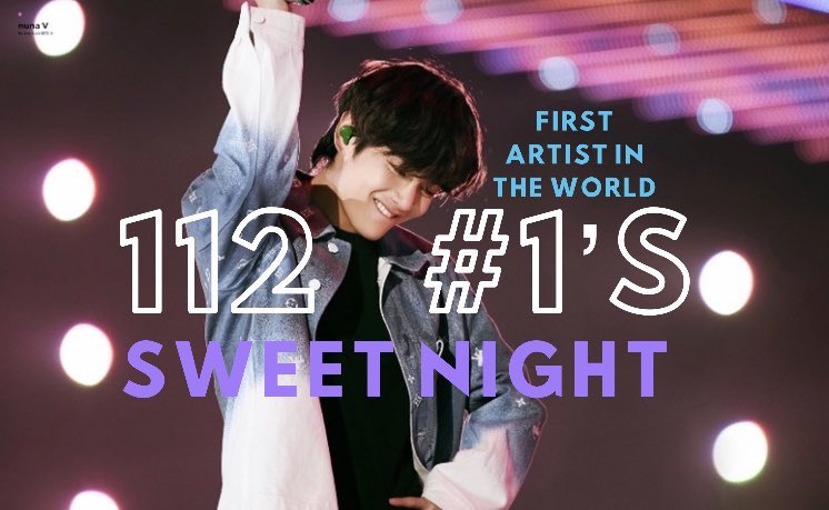 KTH_Facts's tweet photo. [INFO] Kim Taehyung extends his own record as the First &amp; only Artist in the world to achieve 112 1's on iTunes with Sweet Night thanks to Micronesia. Congrats!!! 🥳👏💜 #Taehyung @BTS_twt
#WorldRecordMakerV 
#OnlyArtistTaehyung 
#sweetnight112개국1위 https://t.co/ZG8hpvJ9Yo