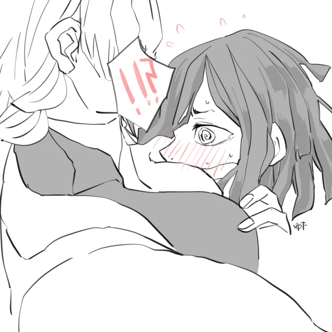 らっきーskbおばみつ。
描きたいとこだけらくがき。 