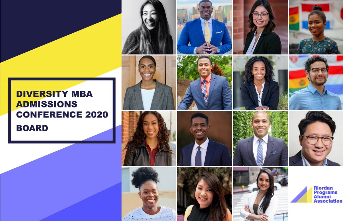 ErikaChapman_'s tweet photo. Connecting top-tier business schools with talented, diverse and underrepresented candidates #DMAC2020 #RiordanAlumni https://t.co/LDXGn1Wdq4