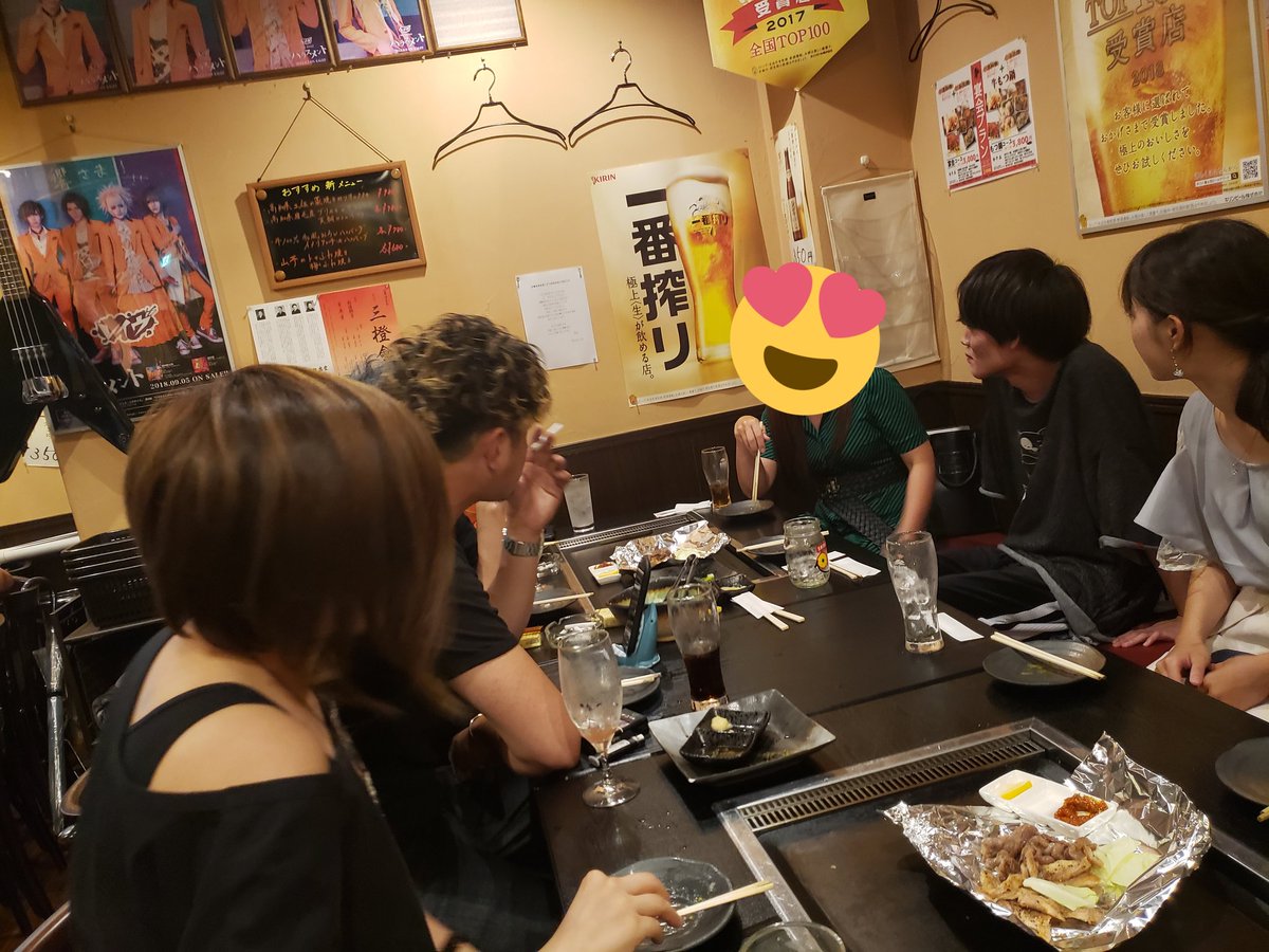 InkThl's tweet photo. 打ち上げ！！！ https://t.co/bausOFlWHS