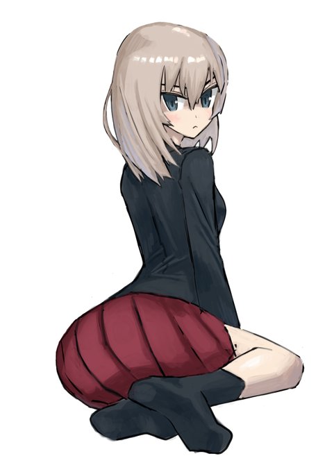 #ガルパン版深夜のお絵描き60分一本勝負
#ガルパン版深夜のお絵描き60分一本勝負_20200725 