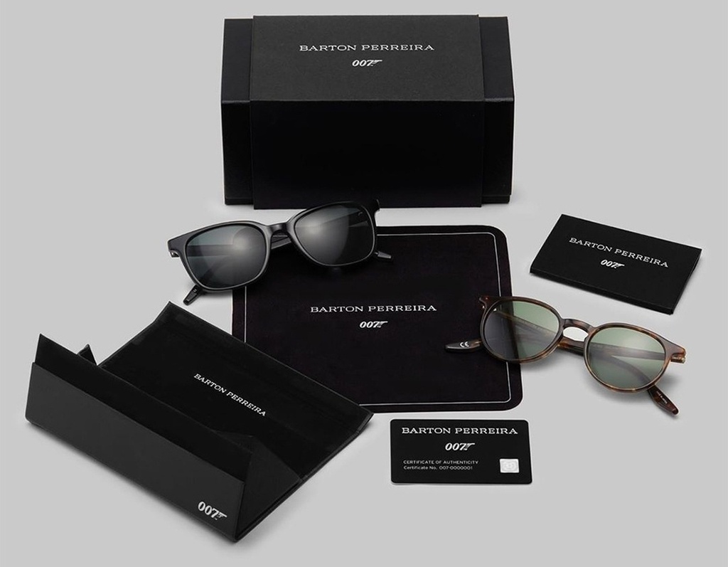 eyeopenersopt's tweet photo. Check out these awesome @bartonperreira frames being featured in the upcoming James Bond 007 flik.  Featured styles available now @eyeopenersopt. #notimetodie #november2020 #eyeopeners https://t.co/5cfaruKA7W https://t.co/iAdAzFOs9P