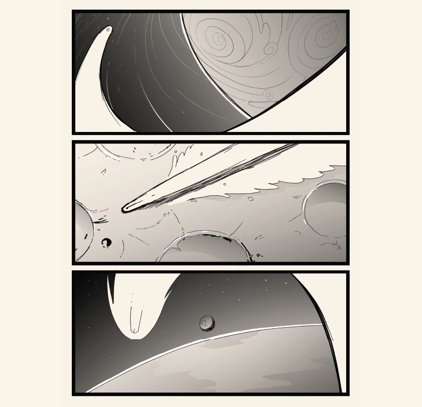 The Illustration Club (@theilloclub) on Twitter photo A comet - known only as the Herald of Omnichrom to the ancient inhabitants of Mars - enters our solar system for the first time in 3 million years...
The first page of the Illo Clubs official introduction to our OCT, more coming tomorrow night.
Artwork by <a href="/TheMotherCode/">old account</a> A comet - known only as the Herald of Omnichrom to the ancient inhabitants of Mars - enters our solar system for the first time in 3 million years...
The first page of the Illo Clubs official introduction to our OCT, more coming tomorrow night.
Artwork by <a href="/TheMotherCode/">old account</a>