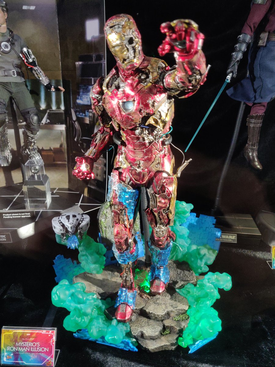 VinzChing's tweet photo. 【Spider-Man: Far From Home - 1/6th scale Mysterio’s Iron Man Illusion Collectible Figure】
“If you were good enough, then maybe Tony would still be alive…”
#HotToys #Collectibles #SixthScale #Marvel #MarvelStudios #SpiderMan #FarFromHome #SMFFH #Mysterio #IronMan https://t.co/429iZVzE1F