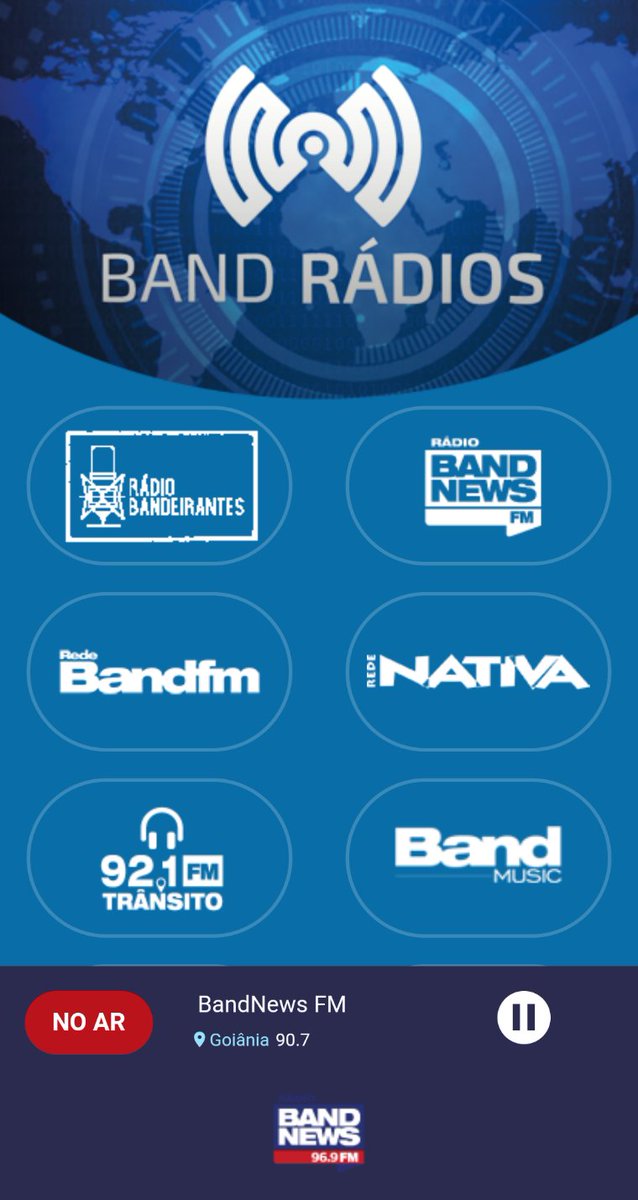 dryxdry's tweet photo. A Babi tá falando agorinha mesmo na Rádio Band News!!
Consegui acessar pelo app Rádio Band e colocando na praça de Goiânia!! https://t.co/gr8OXIa9pL